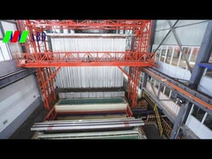 Chaîne de production de revêtement en poudre de profil en aluminium électrostatique