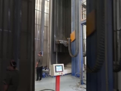 Machine de revêtement en poudre entièrement automatique ligne verticale de production de revêtement en poudre de profilé en aluminium