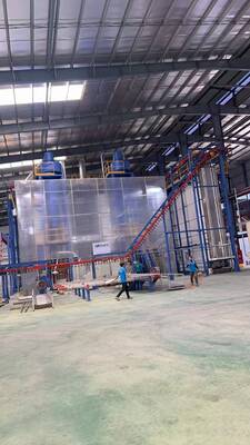 LNG Drying Oven Heating  System High-performance Customized Vertical Powder Coating Line for Aluminum Profiles