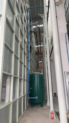 Full-automatic Pre-treatment Rinsing Circulation System  Vertical Powder Coating Line for Aluminum Profiles