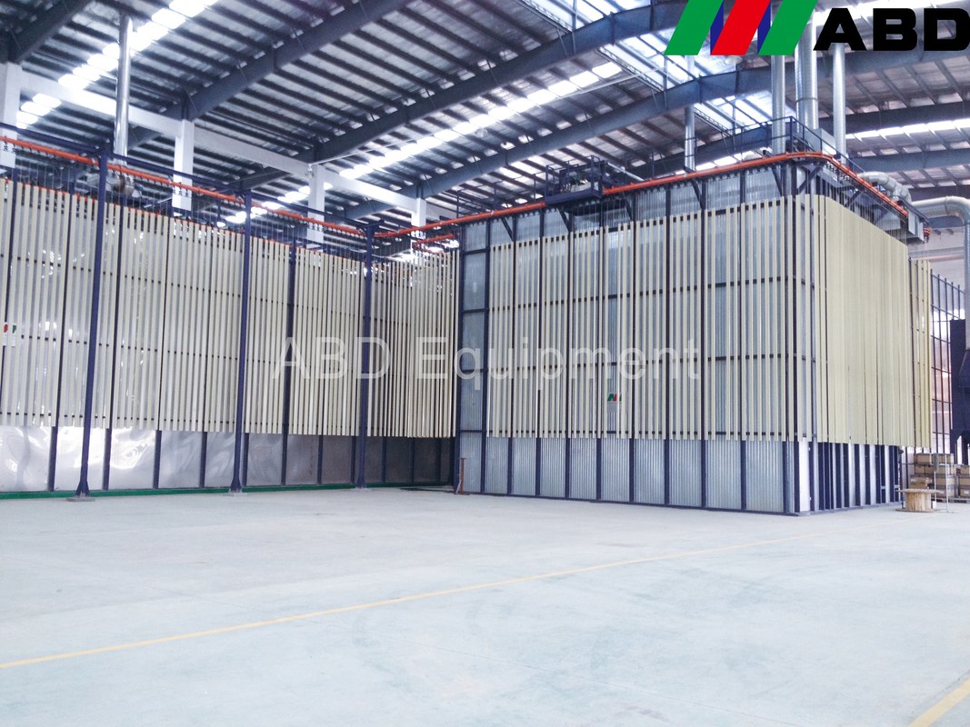 Online Pre-treatment Equipment Metal Powder Coating Line