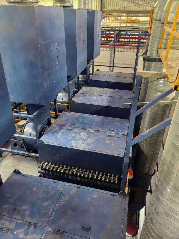 Aluminum Profiles Vertical Powder Coating Line High-performance