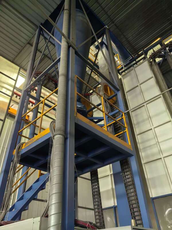 Customized Cost Space and Capacity Aluminum Profiles Vertical Powder Coating Line High-performance
