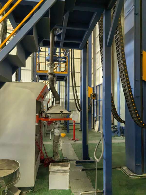 Pre-treatment System Aluminum Profiles Vertical Powder Coating Line