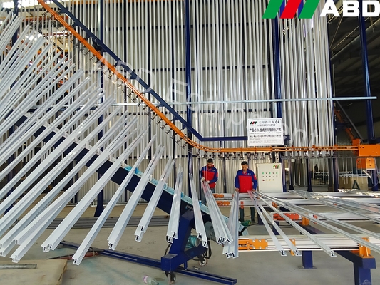 Ligne de peinture automatique de revêtement en poudre 98% de récupération de poudre