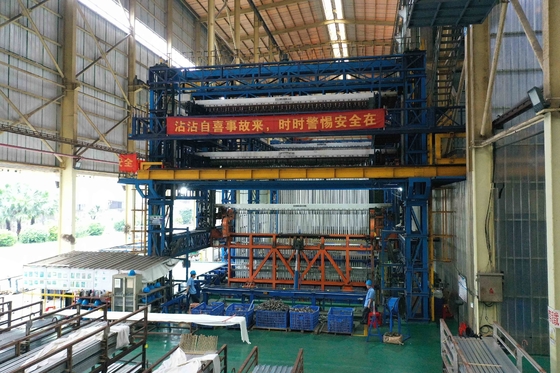 Ligne de production d'anodisation verticale entièrement automatisée avancée et électrophorèse