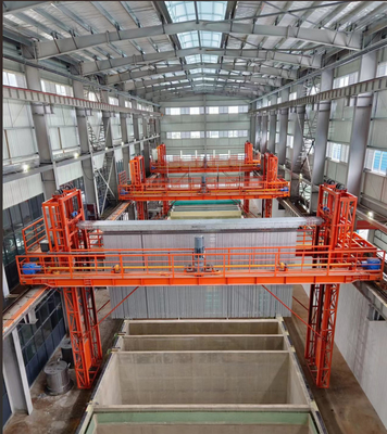 Système de chauffage au GNL au Cambodge Multiple équipement de traitement de surface de profilés d'aluminium à anodisation verticale entièrement automatique